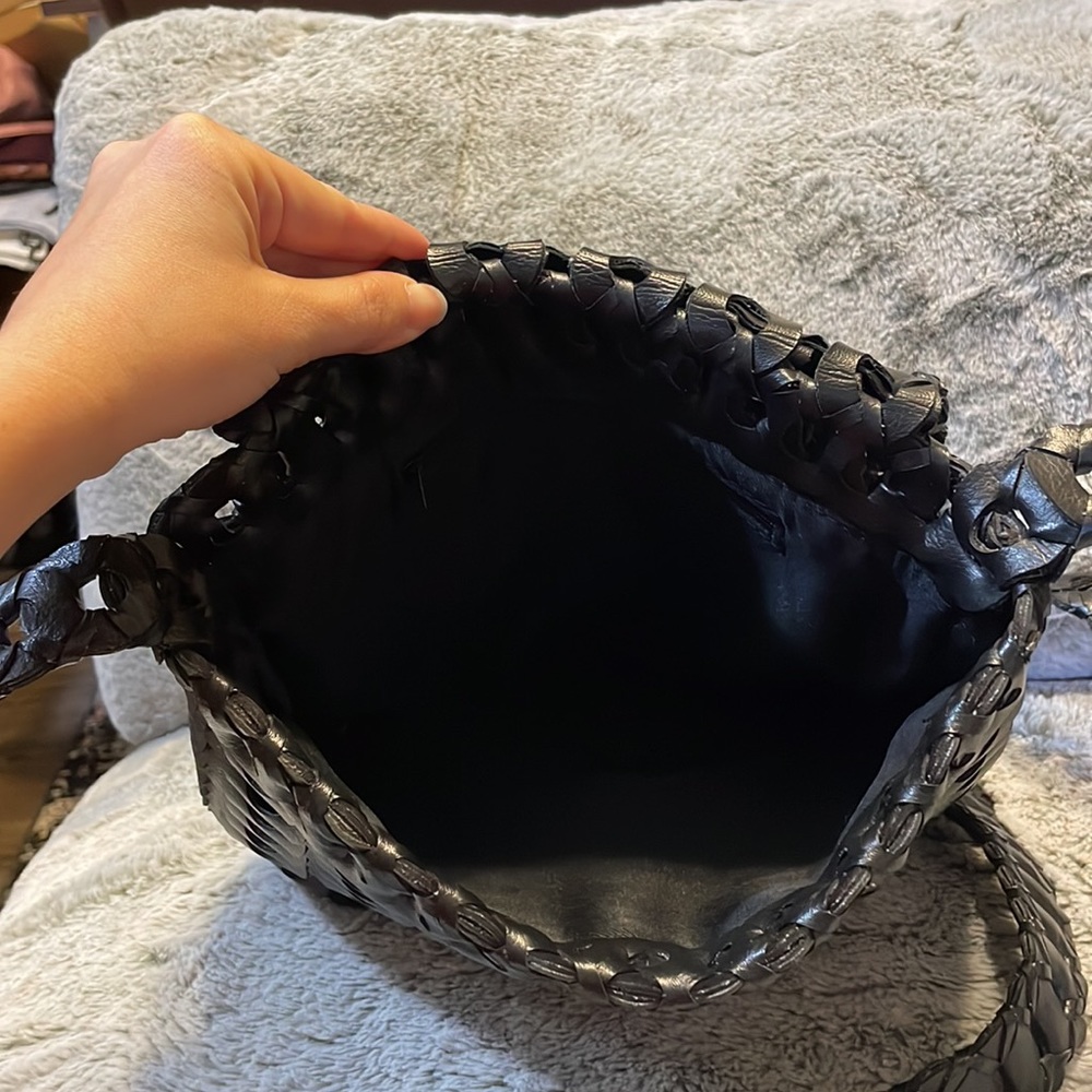 Black Woven Purse - Picture 8 of 9